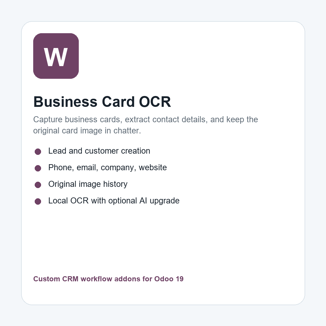 Business Card OCR
